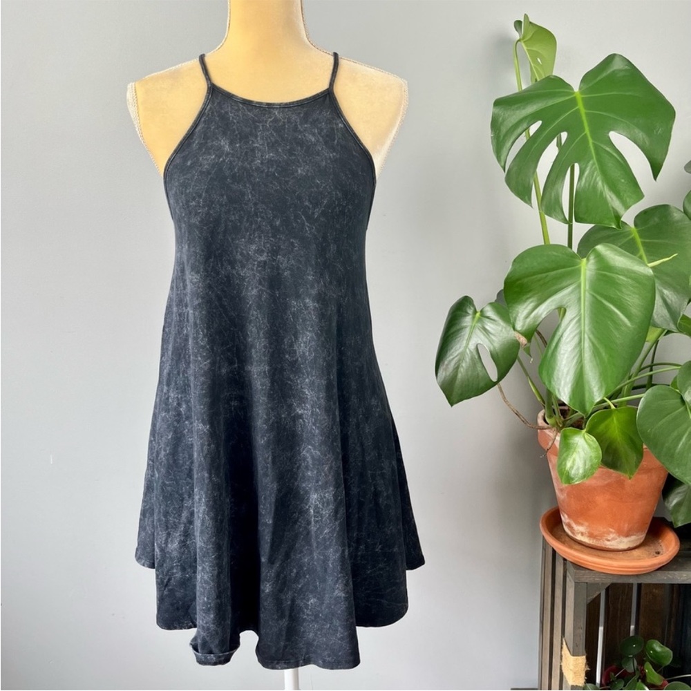 Amante Black Halter Dress Size Medium